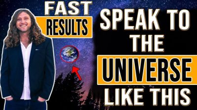 TALK TO THE UNIVERSE | Attract What You Want Fast (Law of Attraction)