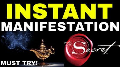 INSTANT MANIFESTATION: HOW TO GET THINGS FAST (Law of Attraction Secrets)