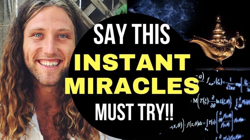 SAY THIS TO MANIFEST ANYTHING YOU WANT INSTANTLY | Law of Attraction Secrets {Instant Miracles!}